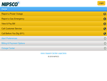 Tablet Screenshot of m.nipsco.com